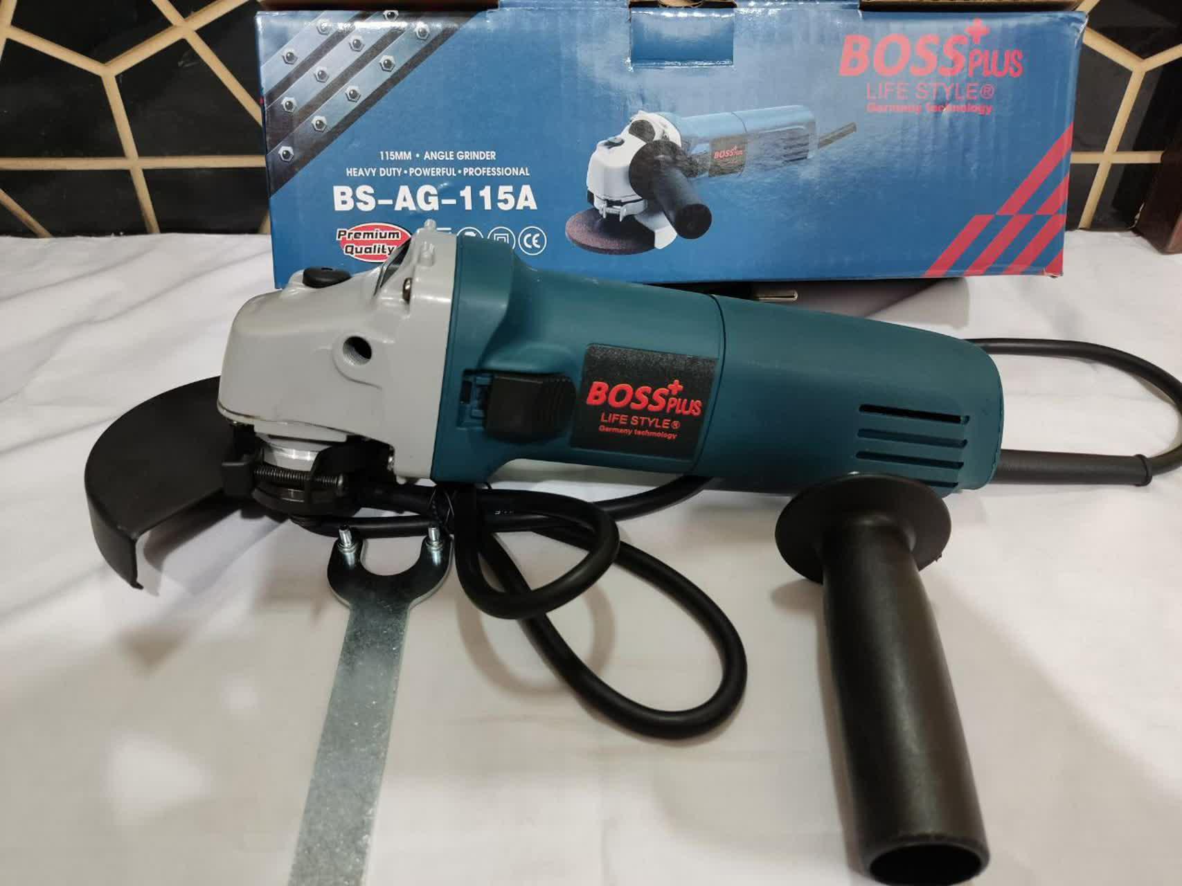 مینی فرز کلید بغل صنعتی باس پلاس مدل BS-AG-115A