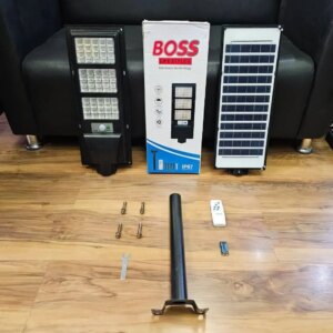 چراغ خورشیدی شارژی LED باس مدل HK-LB