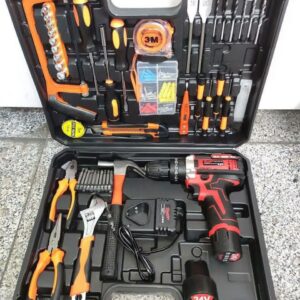 کیت دریل شارژی 24 ولت 100 عددی طرح میلواکی