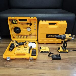 دریل شارژی چکشی ۳۶ ولت براشلس طرح دیوالت مدل BS3030