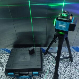 تراز لیزری 4 خط نور سبز شارژی طرح ماکیتا